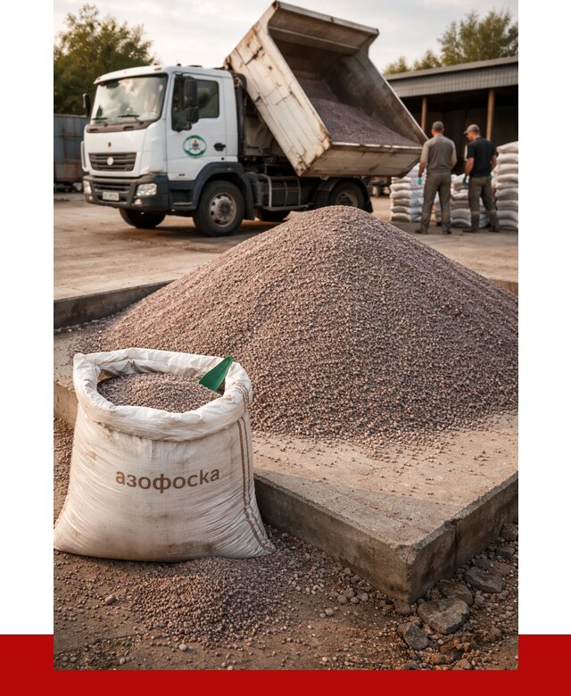 Купить азофоска в Заволжье с доставкой от 1222 р. за куб | ПРОНЕРУДЗвл