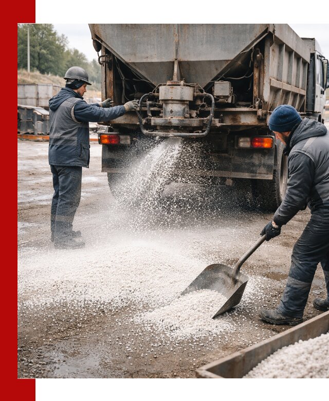 Доставка и продажа хлористого кальция в Заволжье