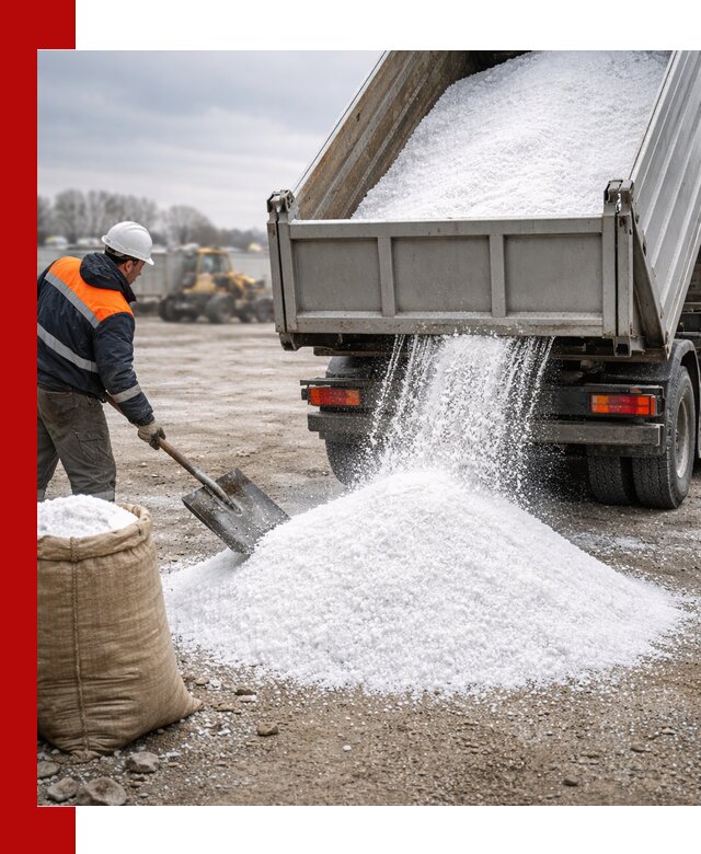 Поставка хлористого натрия оптом и в розницу в Заволжье