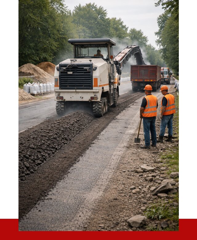 Фрезерованный асфальт в Заволжье от 2240 р./куб. | ПРОНЕРУДЗвл