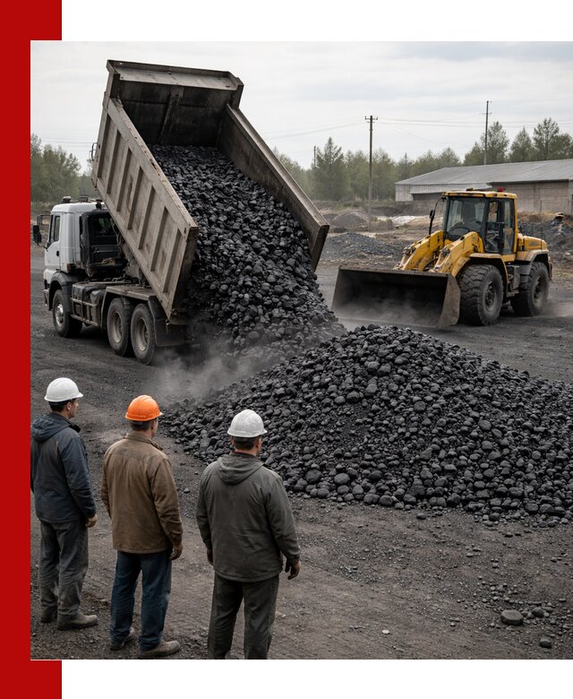 Доставка угля антрацита в Заволжье с самосвалами и погрузкой