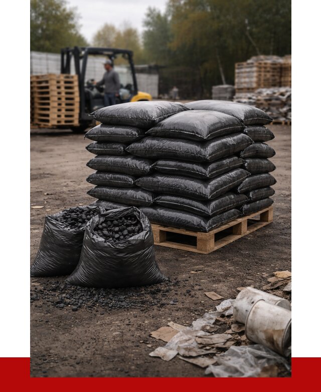 Купить уголь в мешках с доставкой в Заволжье от 7638 р. | ПРОНЕРУДЗвл