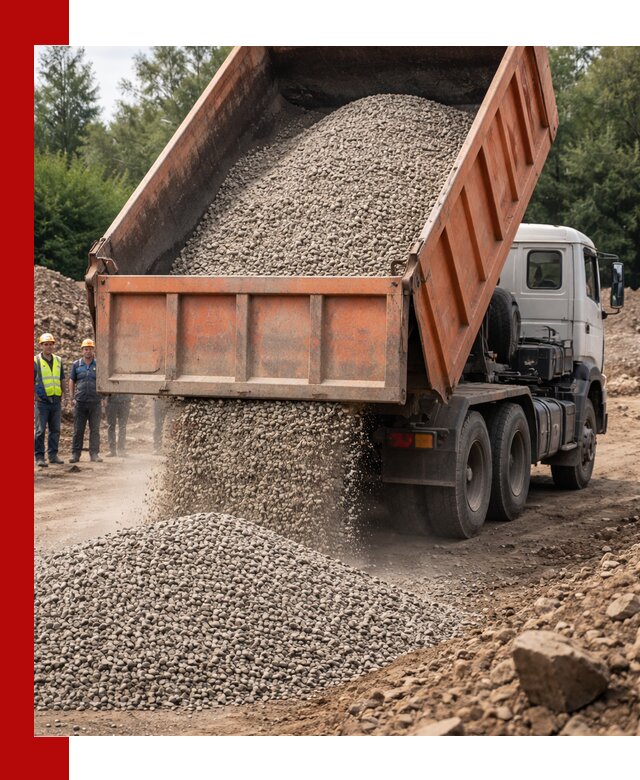 Доставка сыпучих материалов самосвалом в Заволжье быстро и надежно