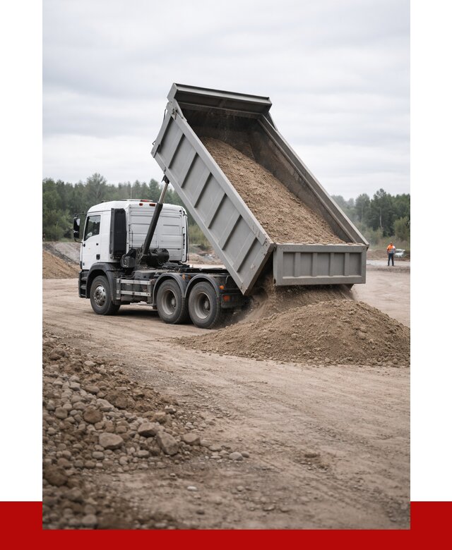 Доставка самосвалом 15 кубов в Заволжье от 6620 руб. | ПРОНЕРУДЗвл