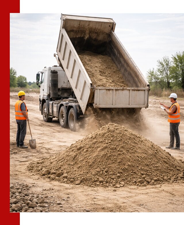 Доставка самосвалом 15 кубов в Заволжье за город и по городу