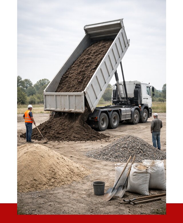 Доставка самосвалом 30 кубов в Заволжье от 8656 р. | ПРОНЕРУДЗвл