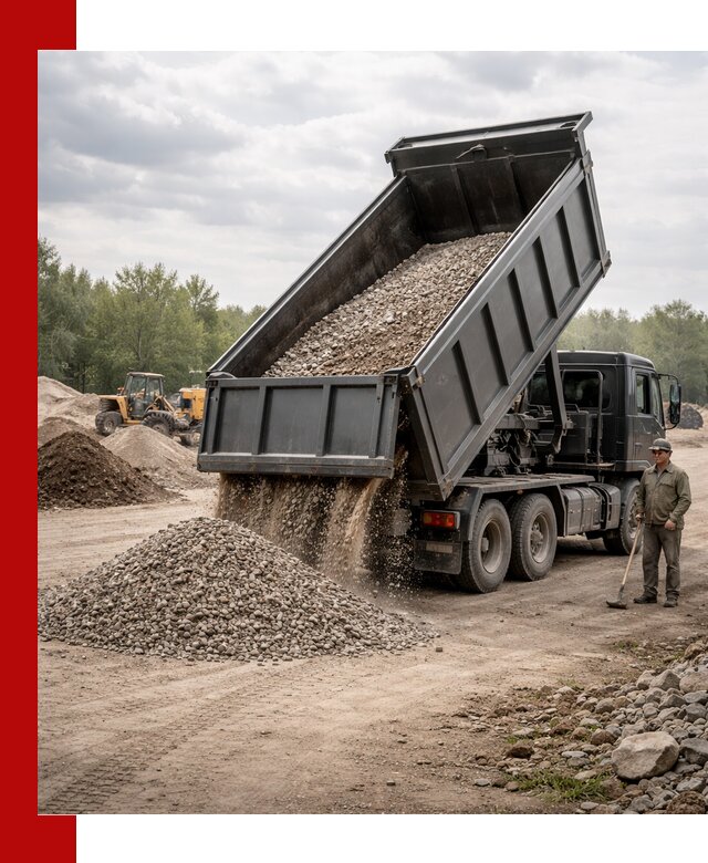 Доставка самосвалом 30 м3 по выгодным ценам в Заволжье