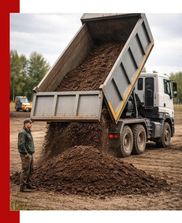 Аренда самосвала с водителем в Заволжье для сыпучих грузов и навоза