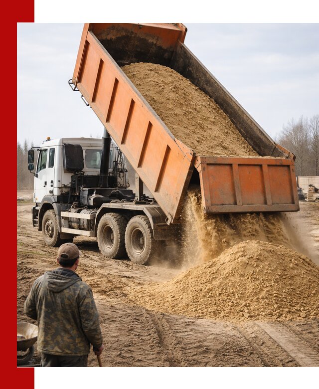 Аренда самосвала 20 тонн для перевозки грузов в Заволжье