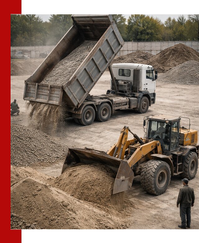 Перевозка сыпучих грузов самосвалами и бортовыми в Заволжье