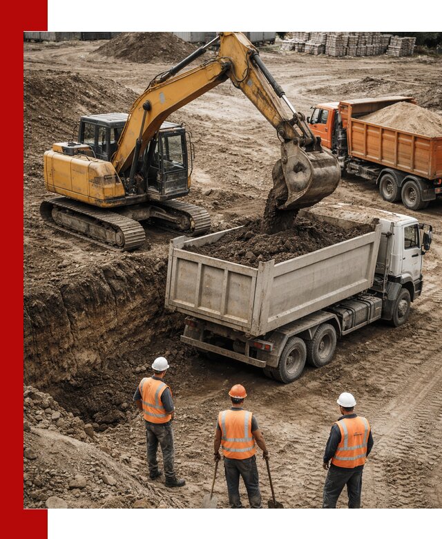 Разработка грунта для строительства и благоустройства в Заволжье