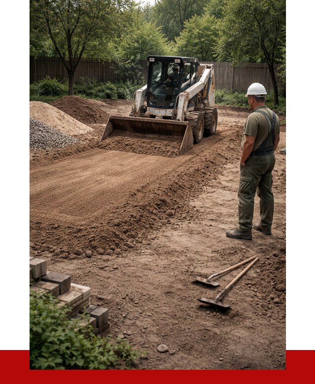 Выравнивание участка под ключ в Заволжье от 3564 р. | ПРОНЕРУДЗвл